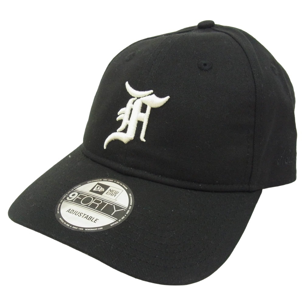 FEAR OF GOD フィアオブゴッド NEW ERA ニューエラ x NEW ERA ニューエラ 9Forty Unstructured Chicago White Sox アンストラクチャード シカゴホワイトソックス キャップ 帽子 ブラック系【中古】