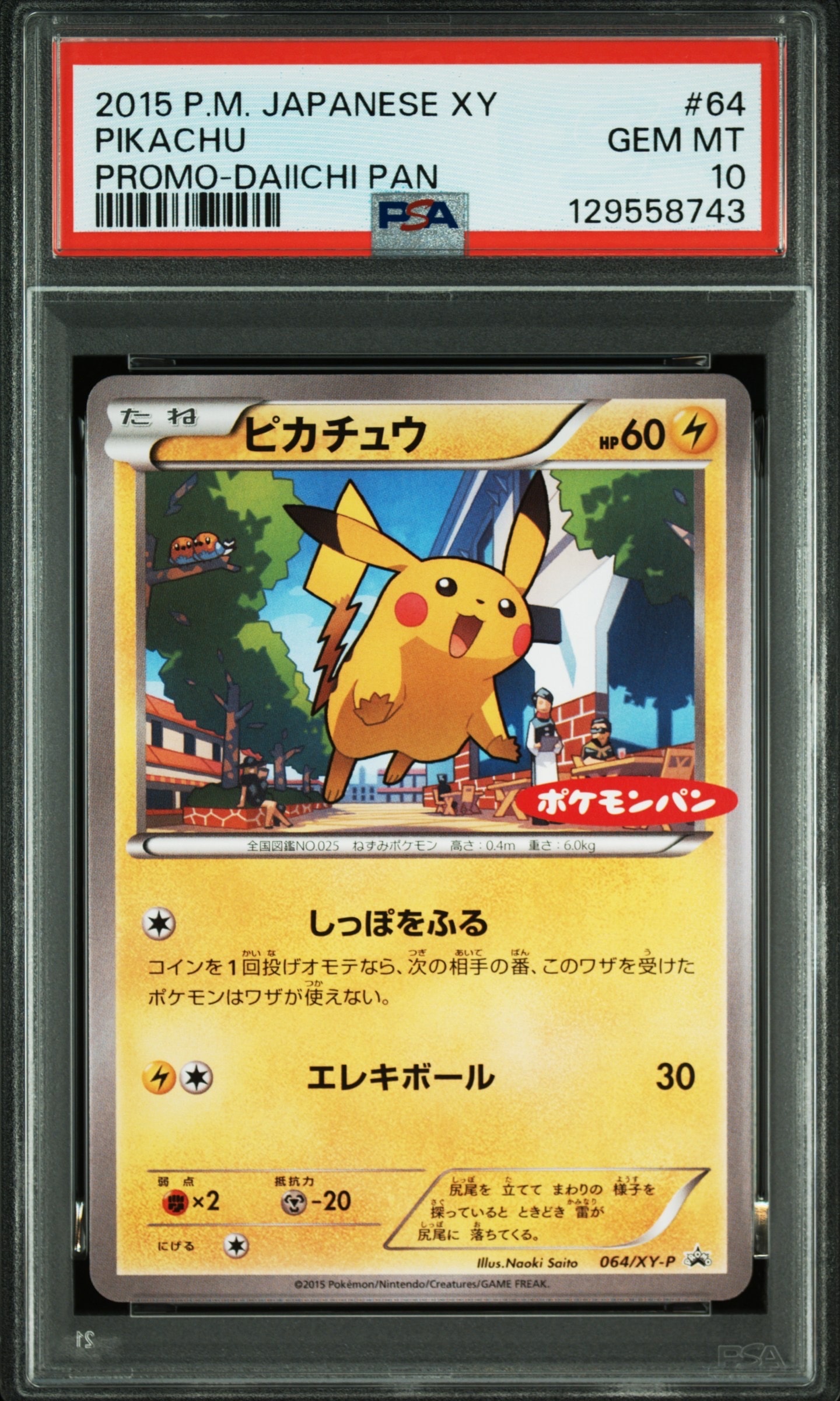 ピカチュウ P [XY-P 064](プロモーションカード「ポケモンパン」)