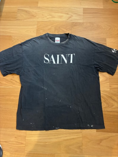 SAINT Mxxxxxx SS T-Shirt Saint 666 "Black"