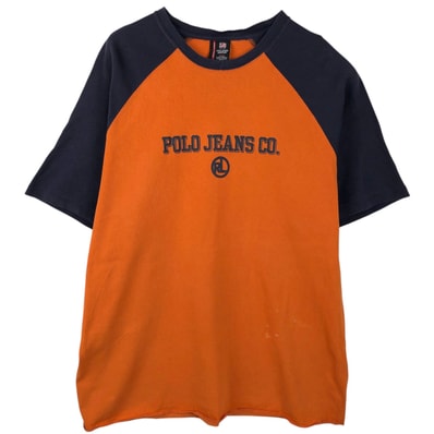 古着 ラルフローレン Ralph Lauren POLO JEANS COMPANY 半袖 ロゴTシャツ メンズL相当/eaa656600
