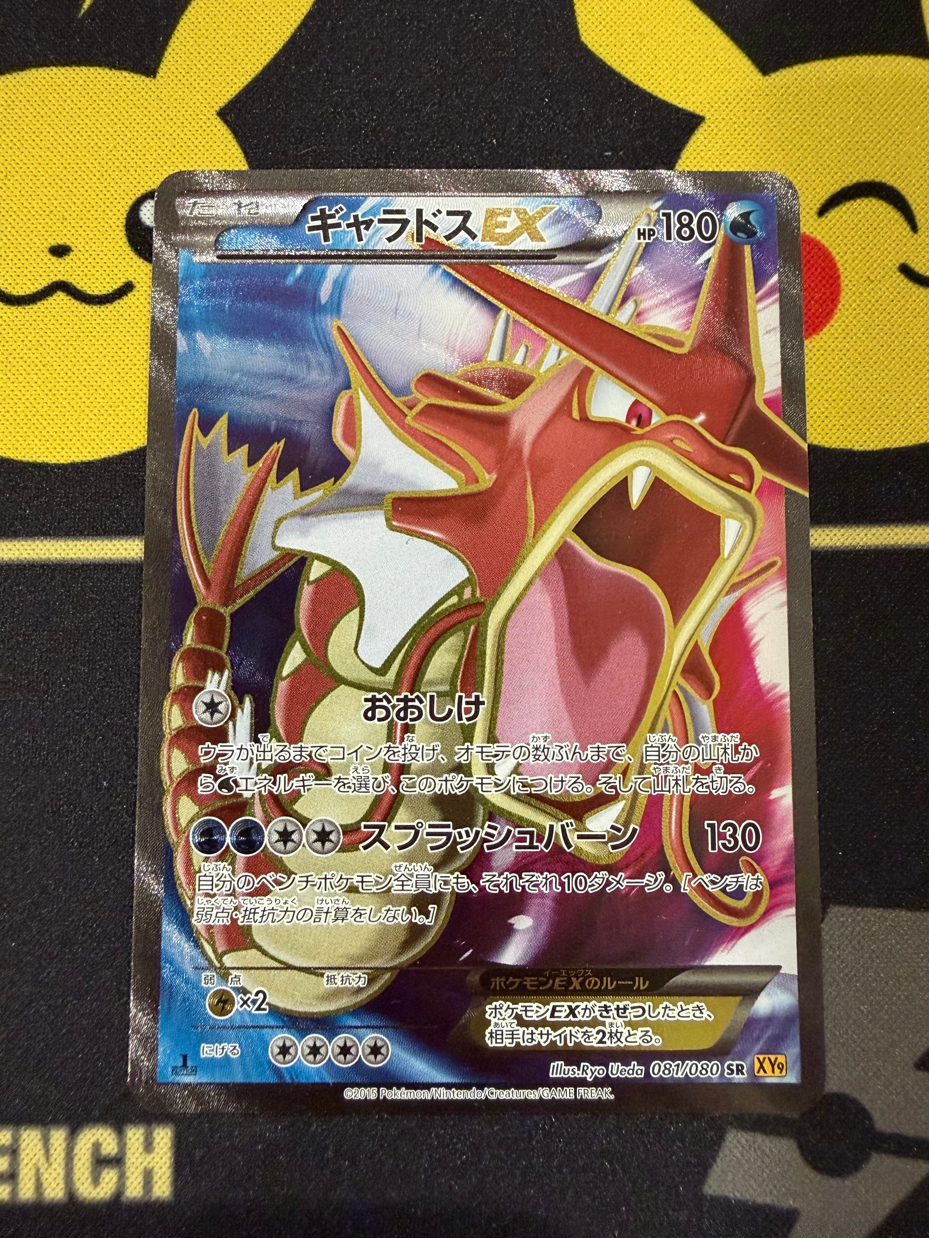 ギャラドスEX SR :1ED [XY9 081/080](拡張パック「破天の怒り」)の新品
