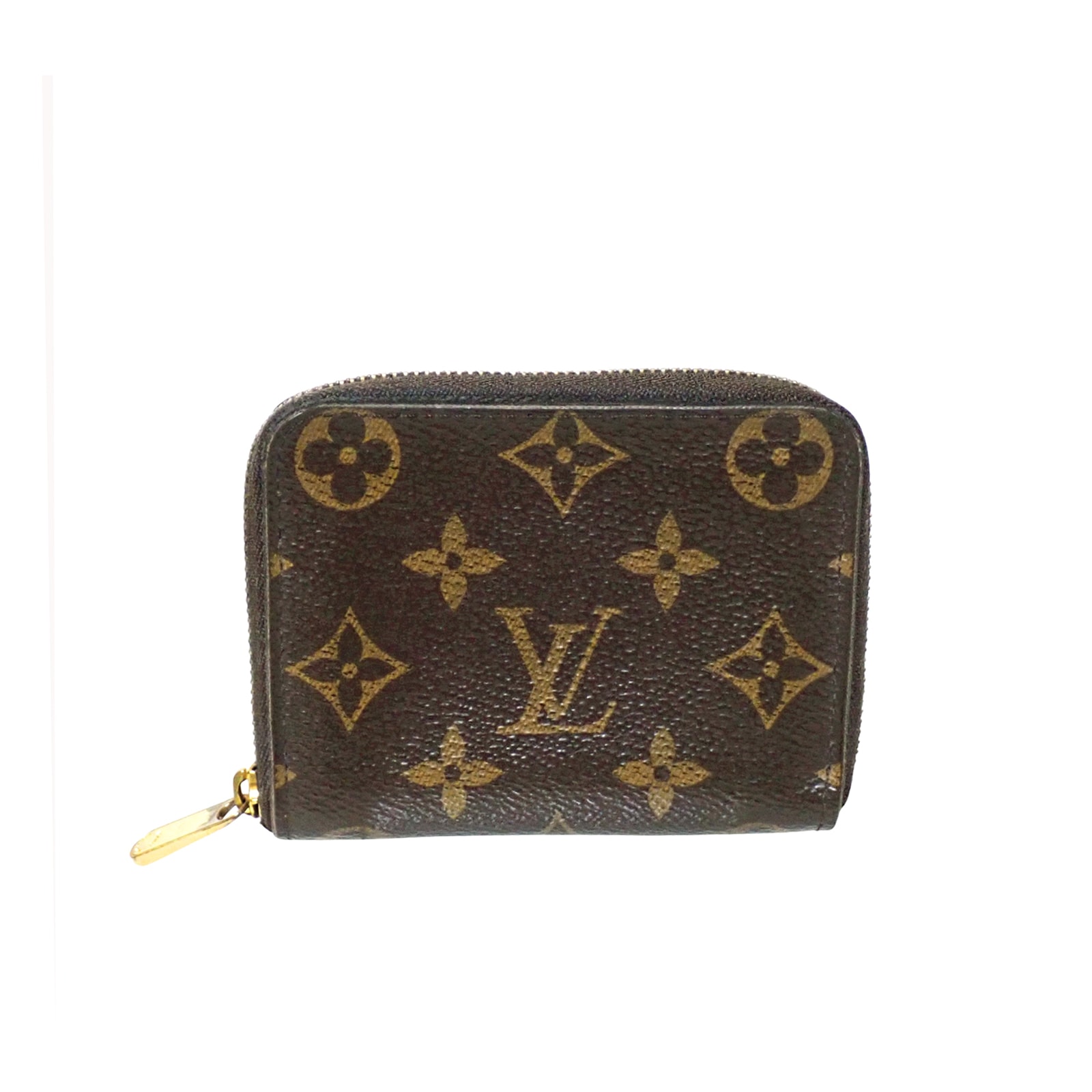 LOUIS VUITTON ルイ・ヴィトン  ジッピー・コインパース  M60067  モノグラム  ブラウン  レディース カードケース
LV