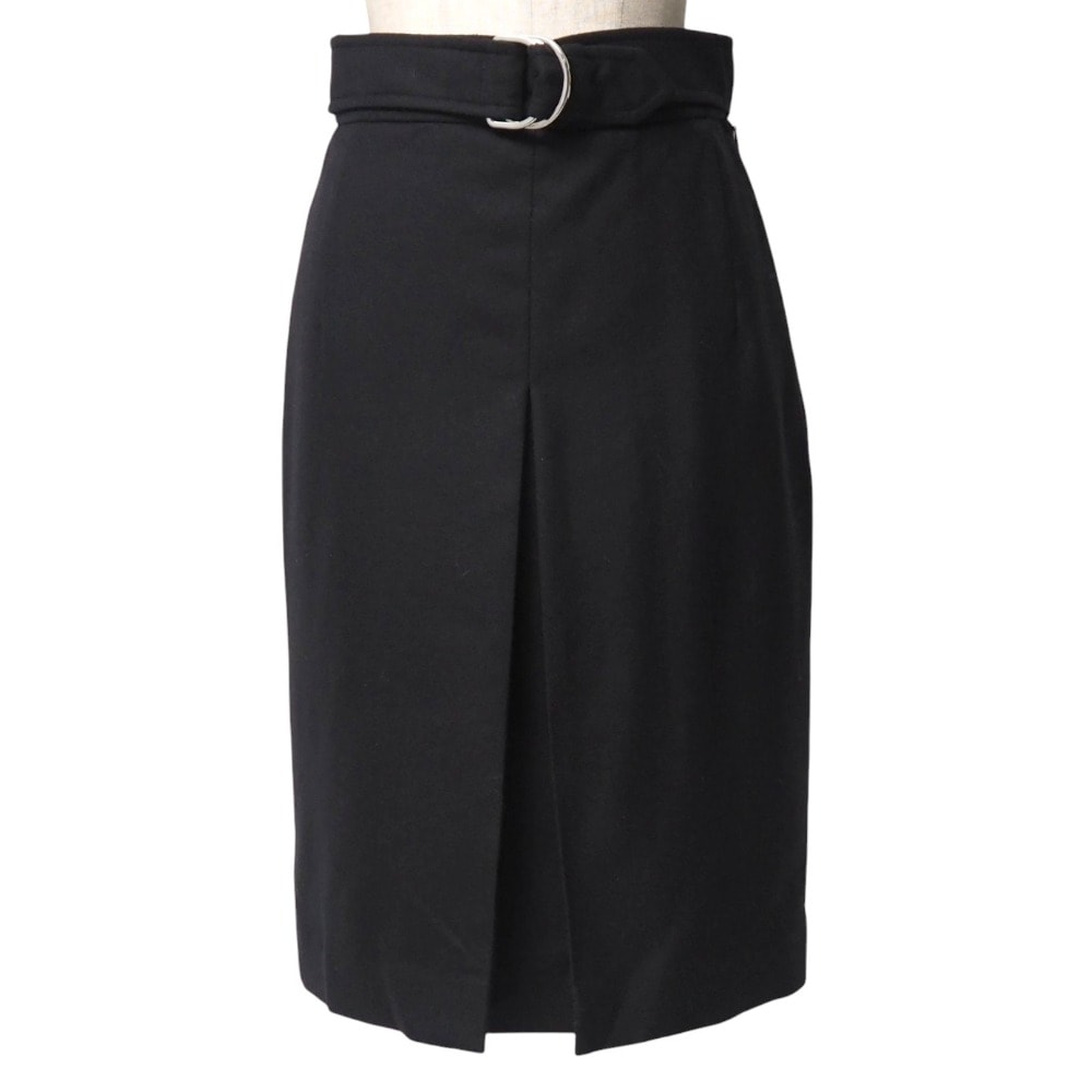 未使用に近い】□美品□HERMES エルメス スカート サイズ34 ベルテッド