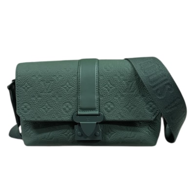 ルイヴィトン Sケープ メッセンジャーバッグ ショルダーバッグ M24439 グリーン ユニセックス LOUIS VUITTON 中古