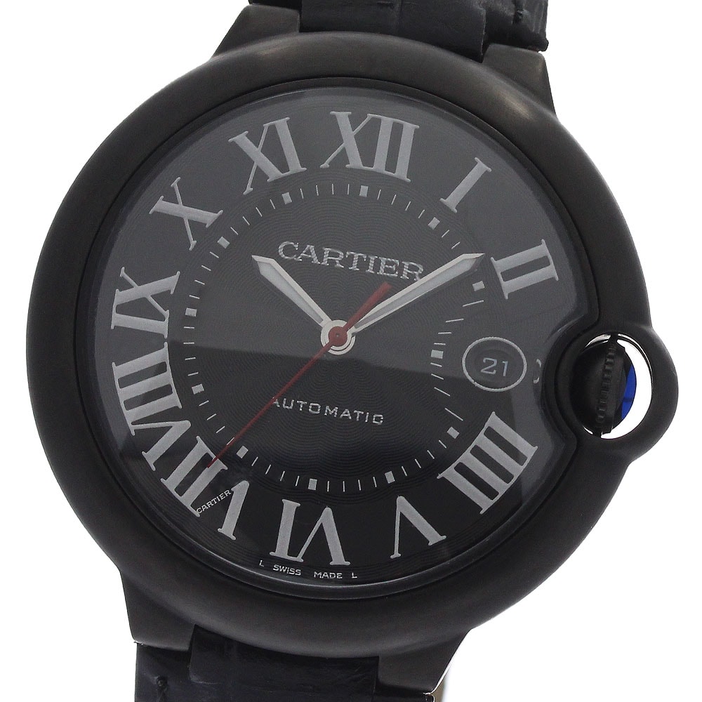 ☆良品 カルティエ バロンブルー 42MM WSBB0015 メンズ 【中古】