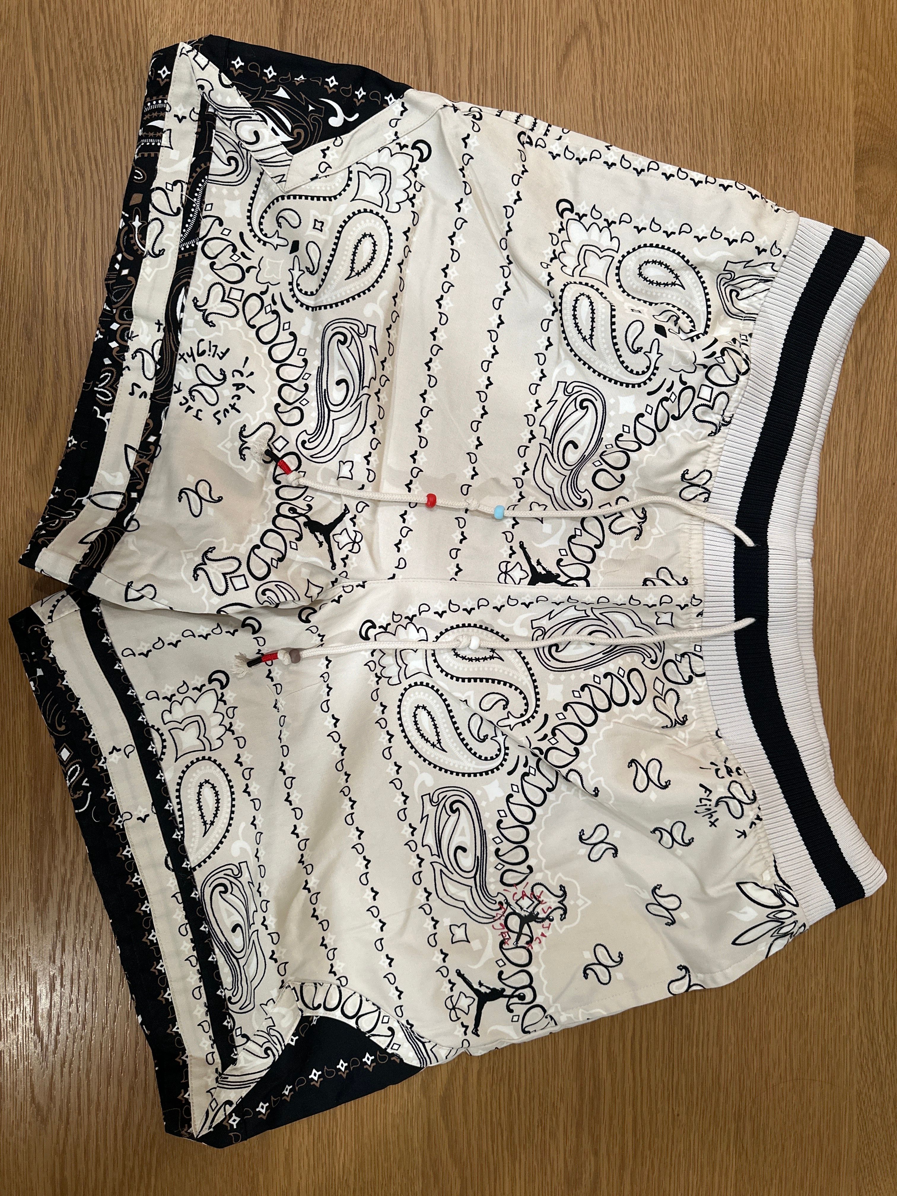 Travis Scott x Air Jordan Brand M J TS Short "Orewood/Black"