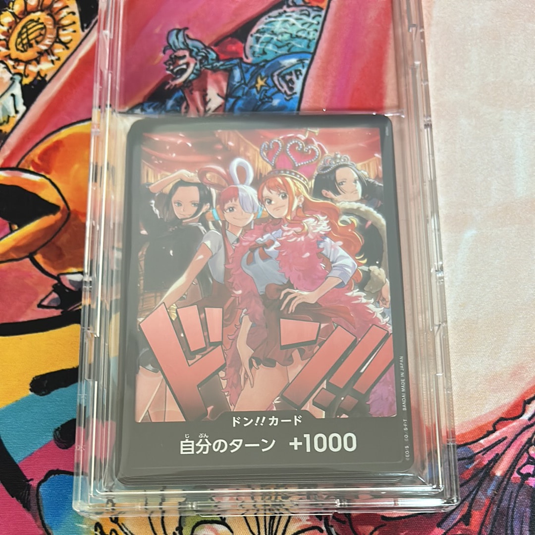 ドン!!カード : ロビン&ウタ&ナミ&ハンコック [未開封 10枚セット](エクストラブースター「ワンピース ヒロインズエディション スペシャルセット」)
