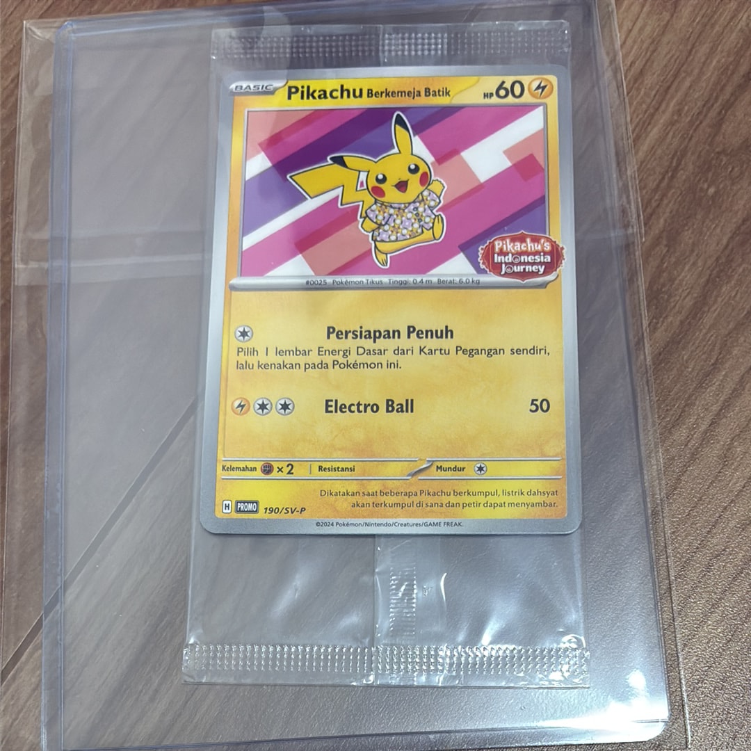バティックシャツを着たピカチュウ (フラワーピカチュウ柄) P [SV-P