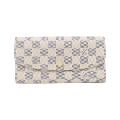 ルイヴィトン ダミエ アズール ポルトフォイユ エミリー N41625 財布