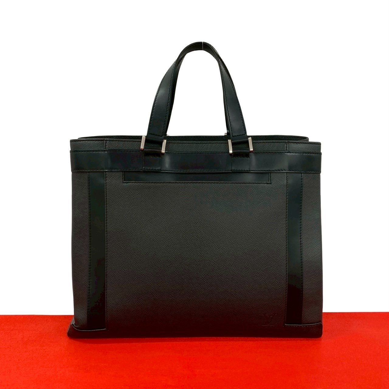 LOUIS VUITTON ルイヴィトン カスベック PM タイガ レザー ハンドバッグ ブラック
 37260