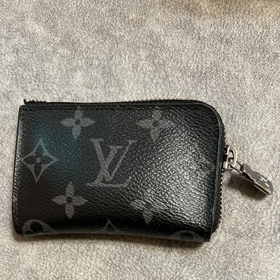 Louis Vuitton Coin Purse Monogram Eclipse