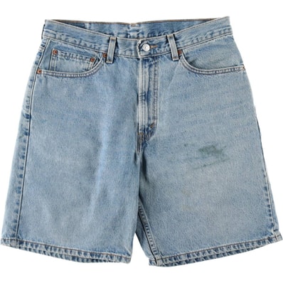古着 00年代 リーバイス Levi's 550 RELAXED FIT デニムショーツ ショートパンツ メンズw34相当/eaa647695