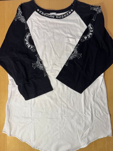 Chrome Hearts Raglan T-Shirt "Black/White"