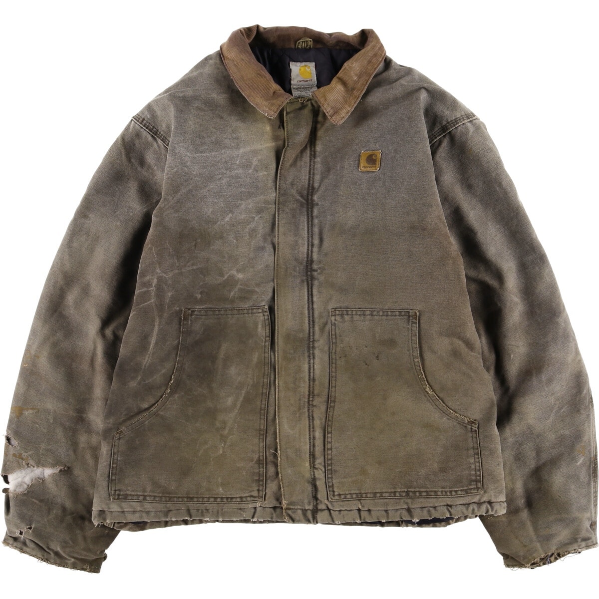 古着 00年代 カーハート Carhartt トラディショナルジャケット 中綿入り ダックワークジャケット USA製 メンズXL相当/eaa579873