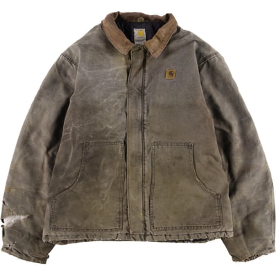 古着 00年代 カーハート Carhartt トラディショナルジャケット 中綿入り ダックワークジャケット USA製 メンズXL相当/eaa579873