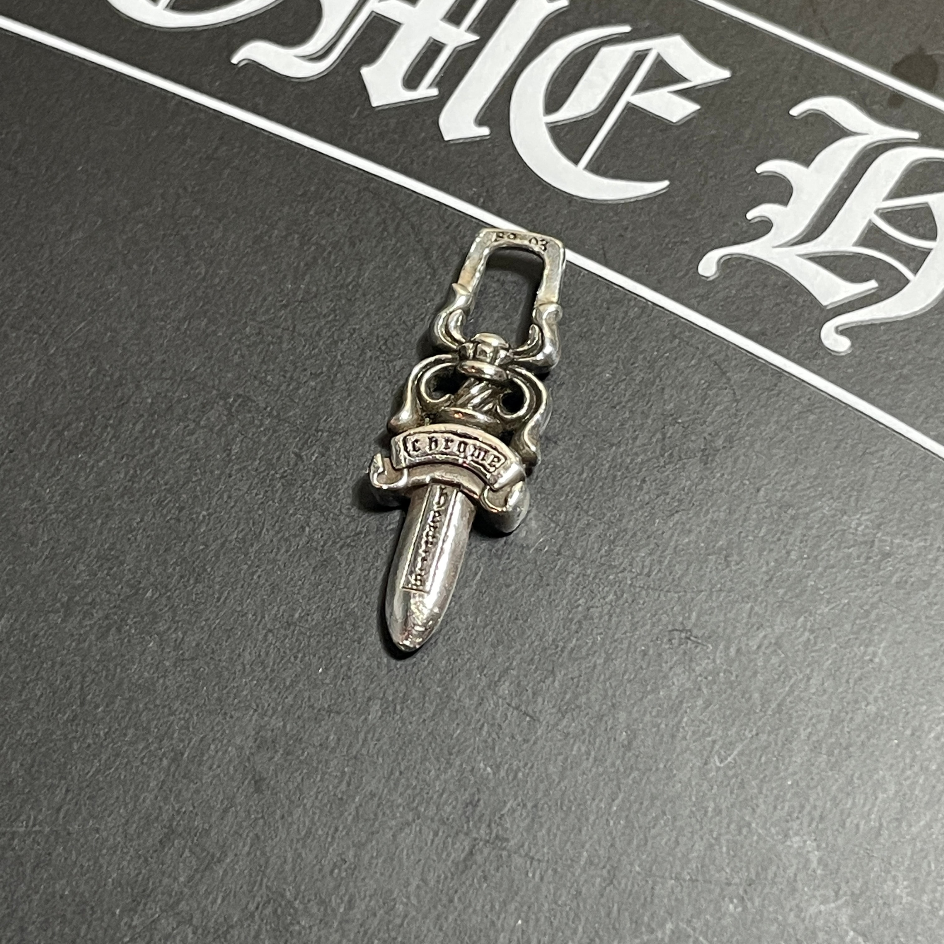 クロムハーツ #5DAGGER ZIP1 #5ダガーチャーム シルバー