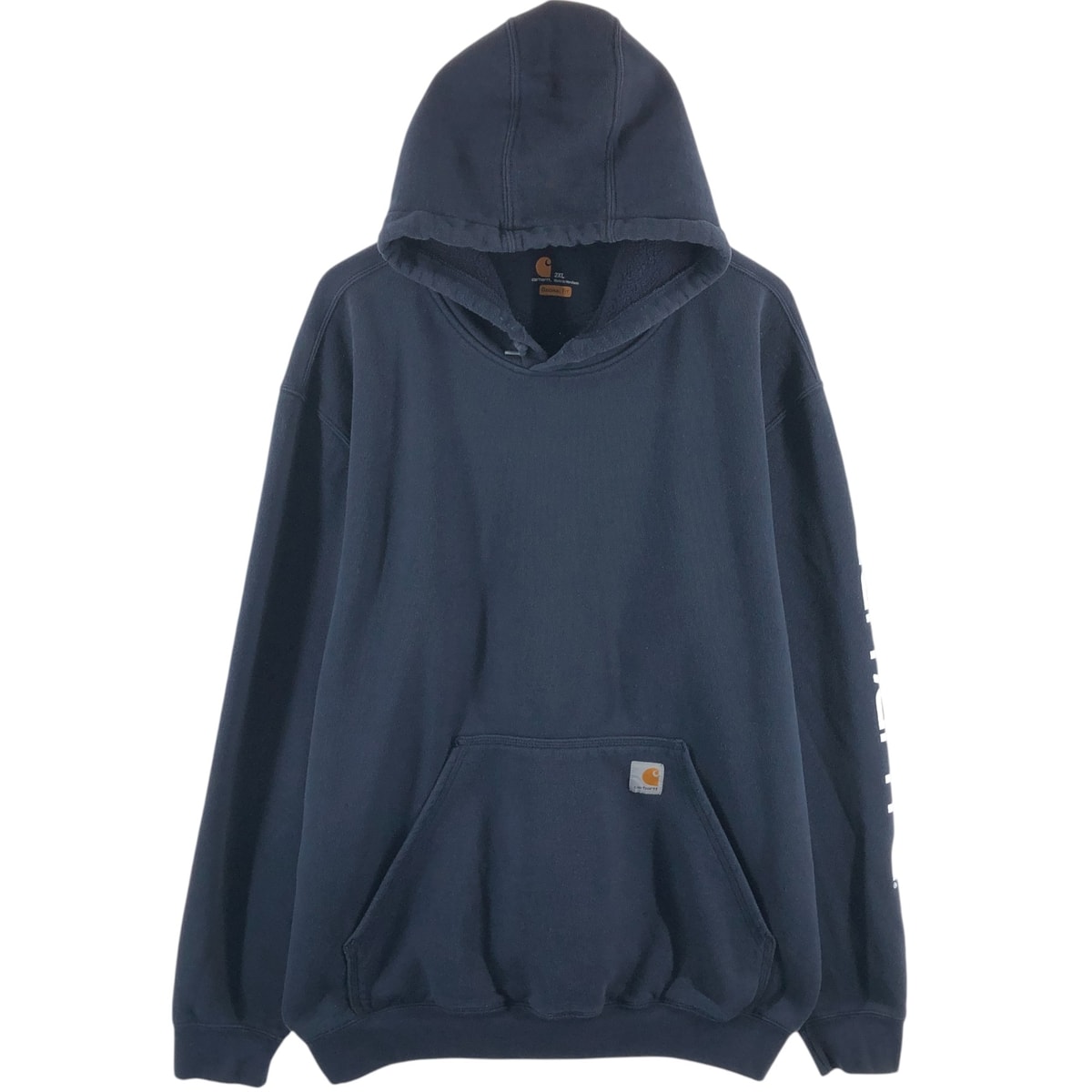 古着 カーハート Carhartt ORIGINAL FIT スウェットプルオーバーパーカー メンズXXL相当/eaa514723
