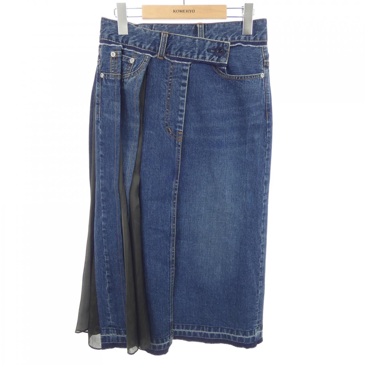 C (やや傷や汚れあり)】サカイ SACAI 21-05475 スカート 1のブランド