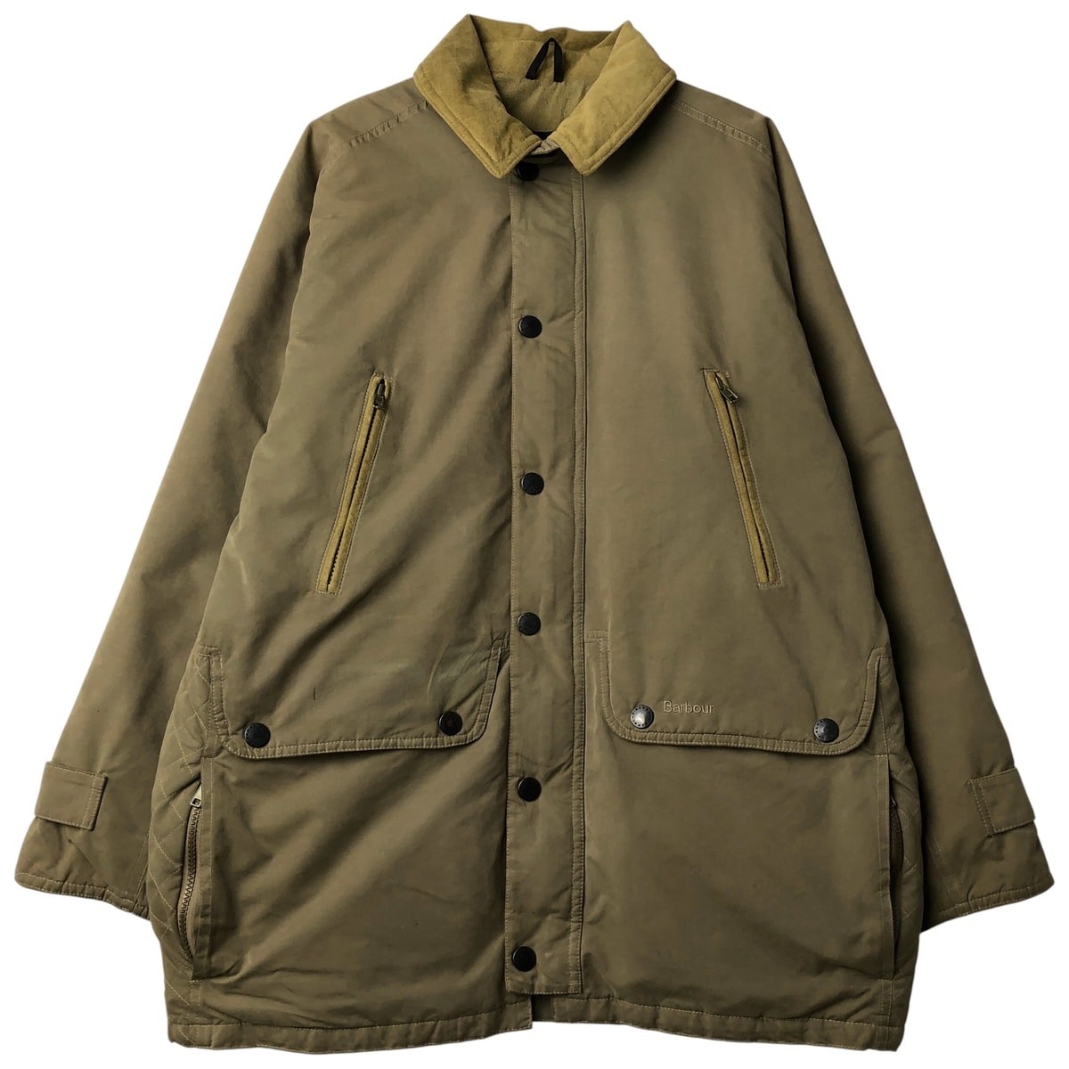 古着 バブアー Barbour EPSOM MICROFIBRE JKT マイクロファイバージャケット Breathables 中綿ジャケット パファージャケット メンズM相当/eaa611747