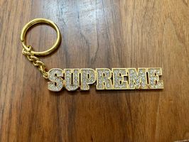 Supreme Block Logo Keychain