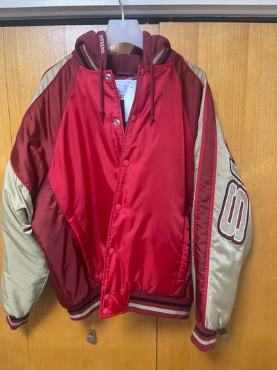 Supreme Hooded Stadium Jacket "Red"