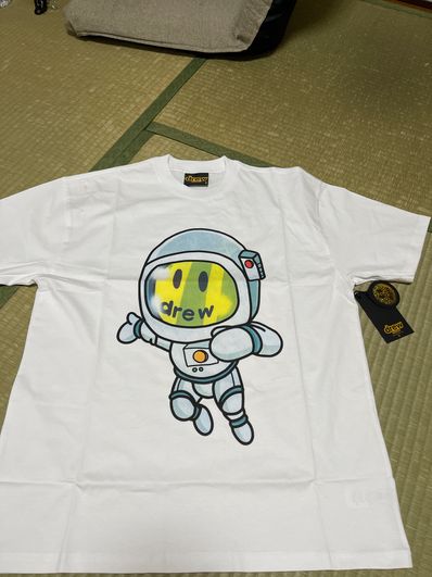 drew house cosmo drew ss tee "White"