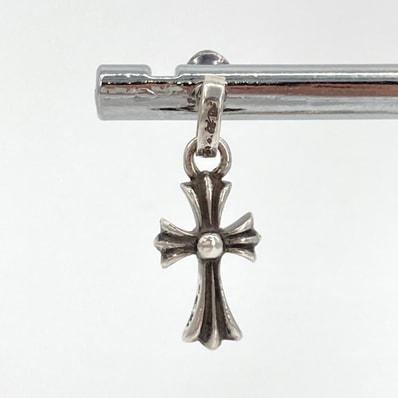 CHROME HEARTS(クロムハーツ) BBY F PPRCHNベイビーファット ドロップオールド Sv925/Au585 ピアス 2.47g シルバー