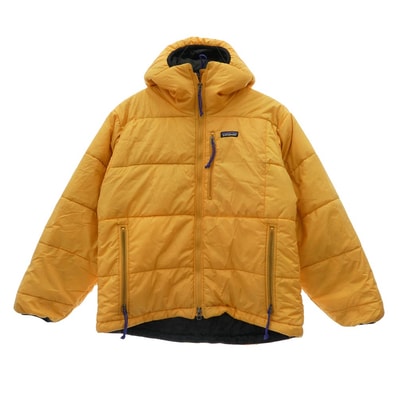 patagonia パタゴニア ジャケット 99AW 84098 99年製 DAS PARKA ダスパーカ バターナッツ 中綿 ジャケット スタッフサック付属 イエロー系 XS【中古】