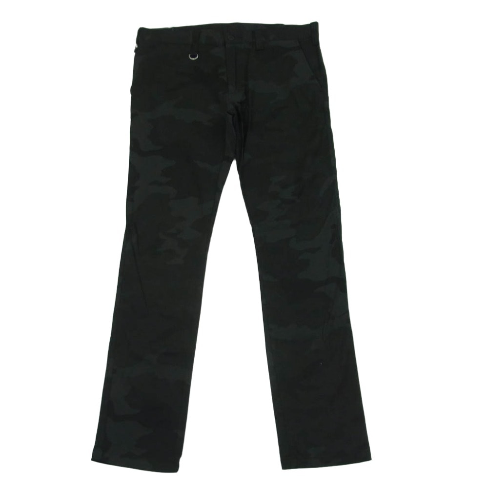 uniform experiment ユニフォームエクスペリメント 16AW UE-167045 SLIM FIT STRETCH GABARDINE PANT スリム フィット 迷彩 カモフラ柄 パイソン パッチ パンツ 2【中古】