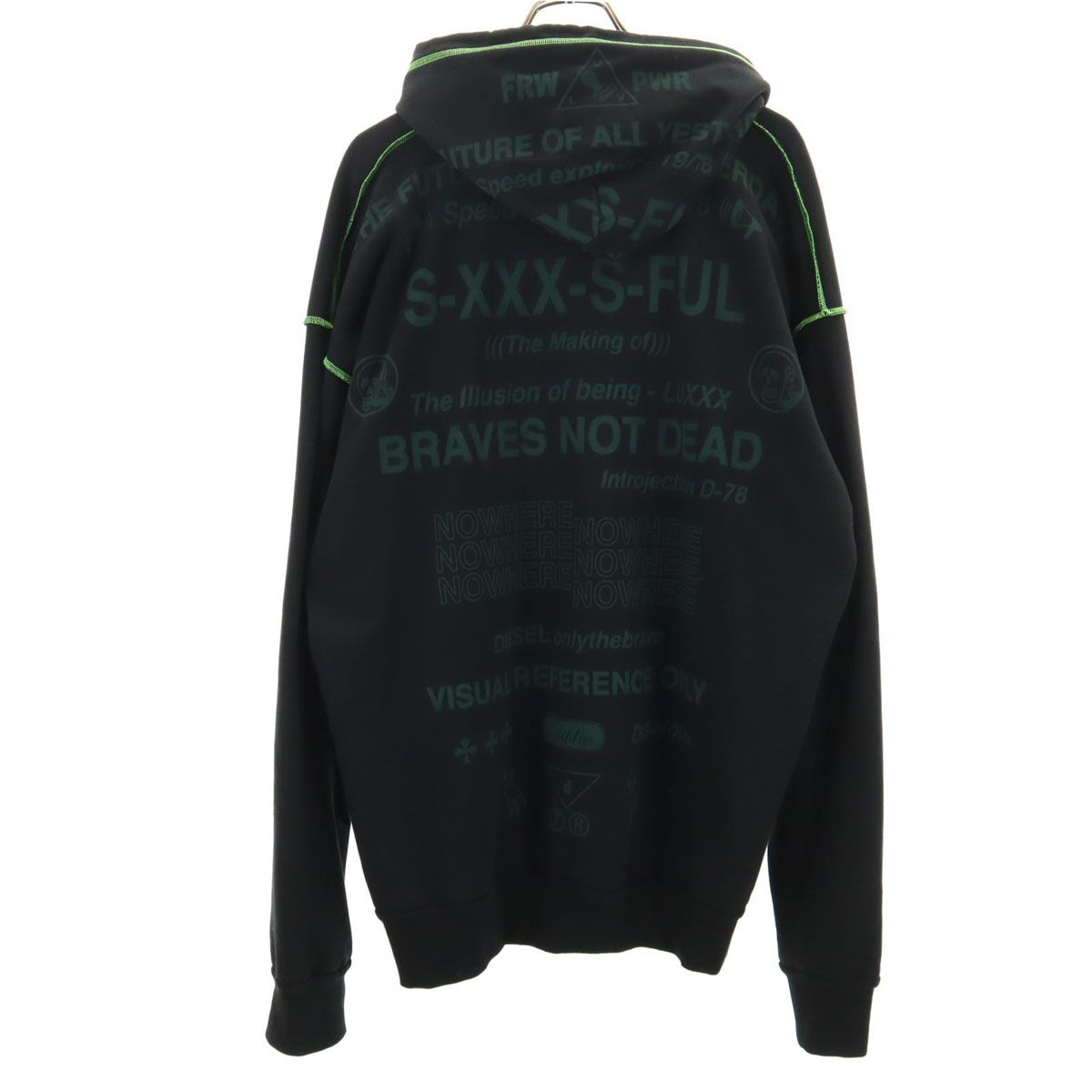 DIESEL 長袖 スウェットパーカー