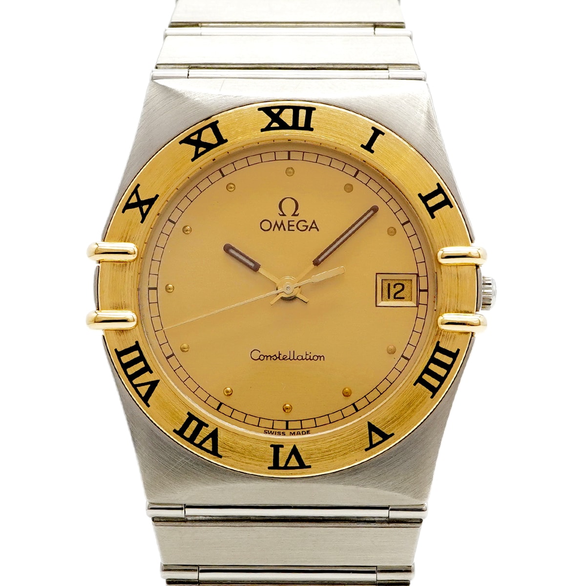 ★最終価格【6wcc0244】オメガ コンステレーション 396.1080 ゴールド文字盤【中古】腕時計 メンズ レディース ユニセックス