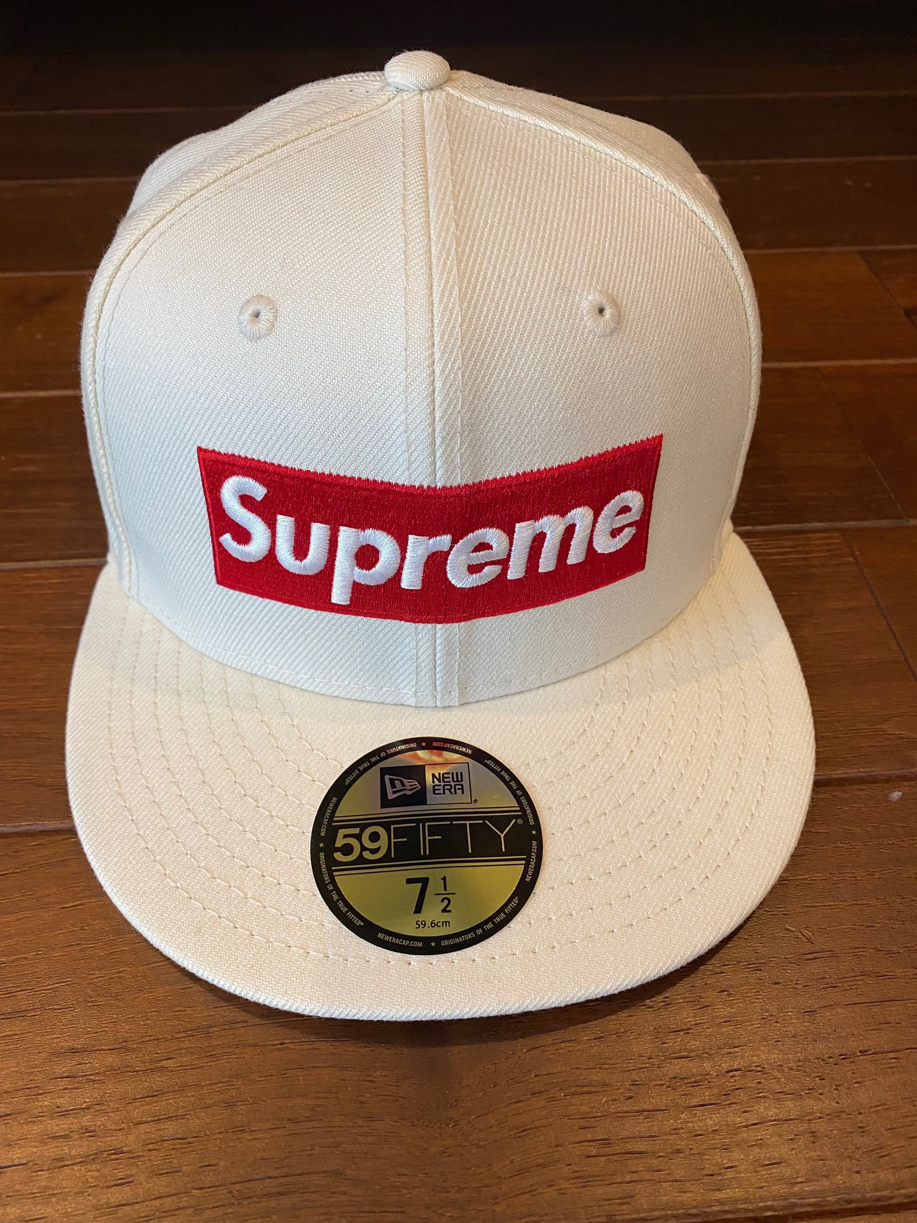 Supreme World Famous Box Logo New Era® "White"