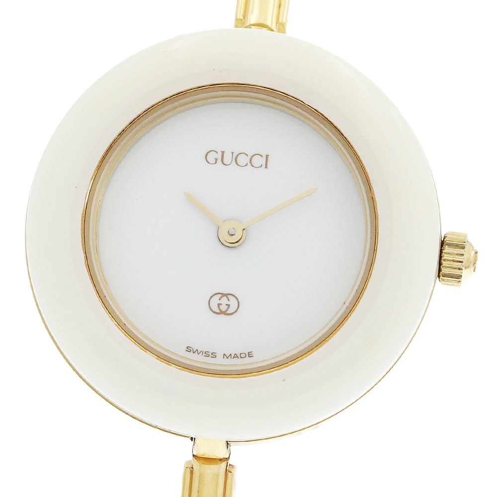 ★内箱付き グッチ チェンジベゼル  1100-L レディース 【中古】