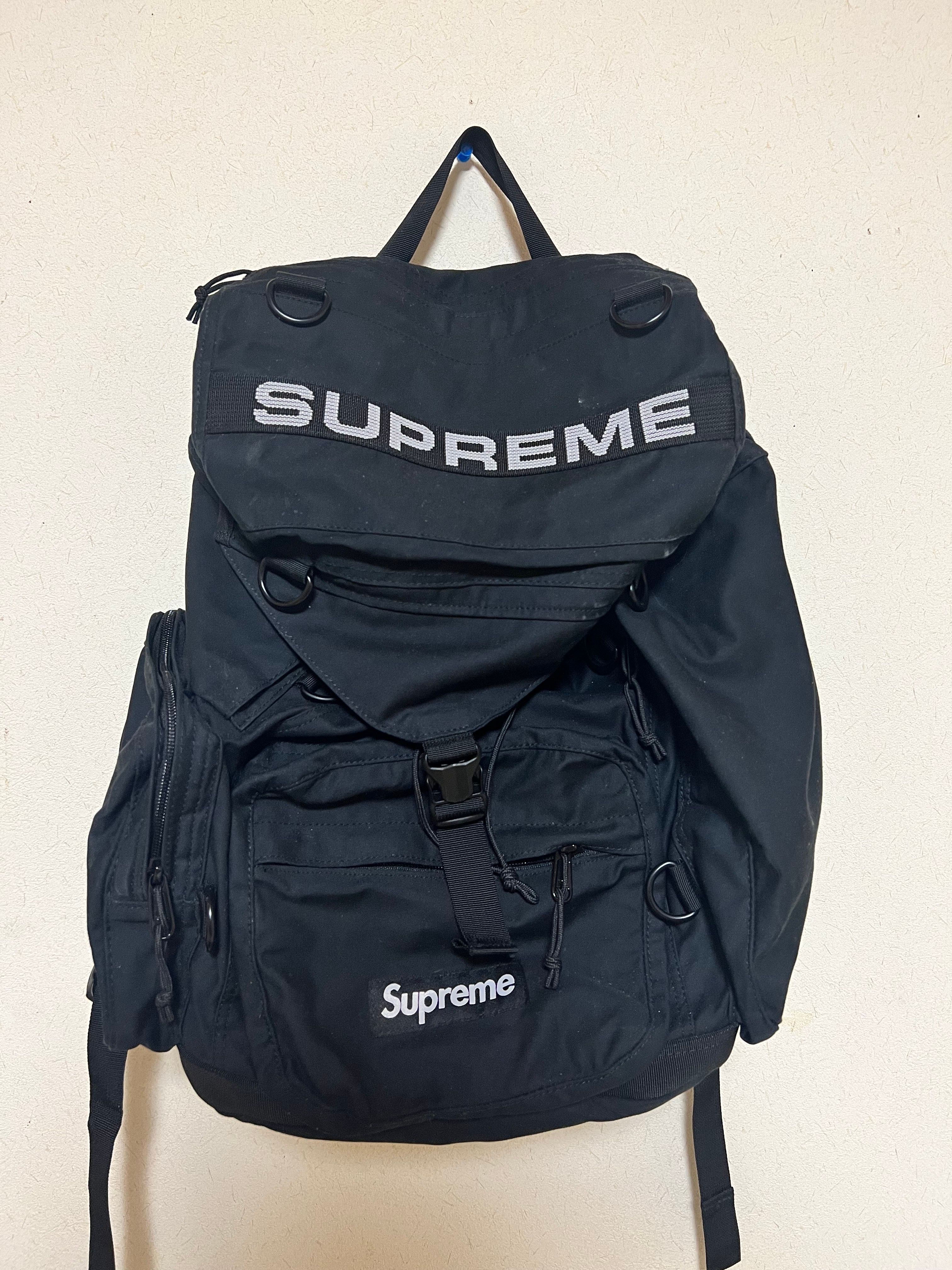 Supreme Field Backpack "Black" (23SS)