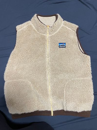 HUMAN MADE FLEECE DUCK VESTS "Tan"
