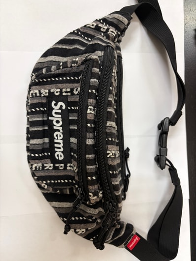 Supreme Woven Stripe Waist Bag Supreme Woven Stripe Waist Bag