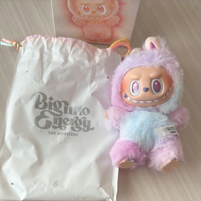 POP MART THE MONSTERS (LABUBU) Big into Energy Series Plush Pendant LUCK