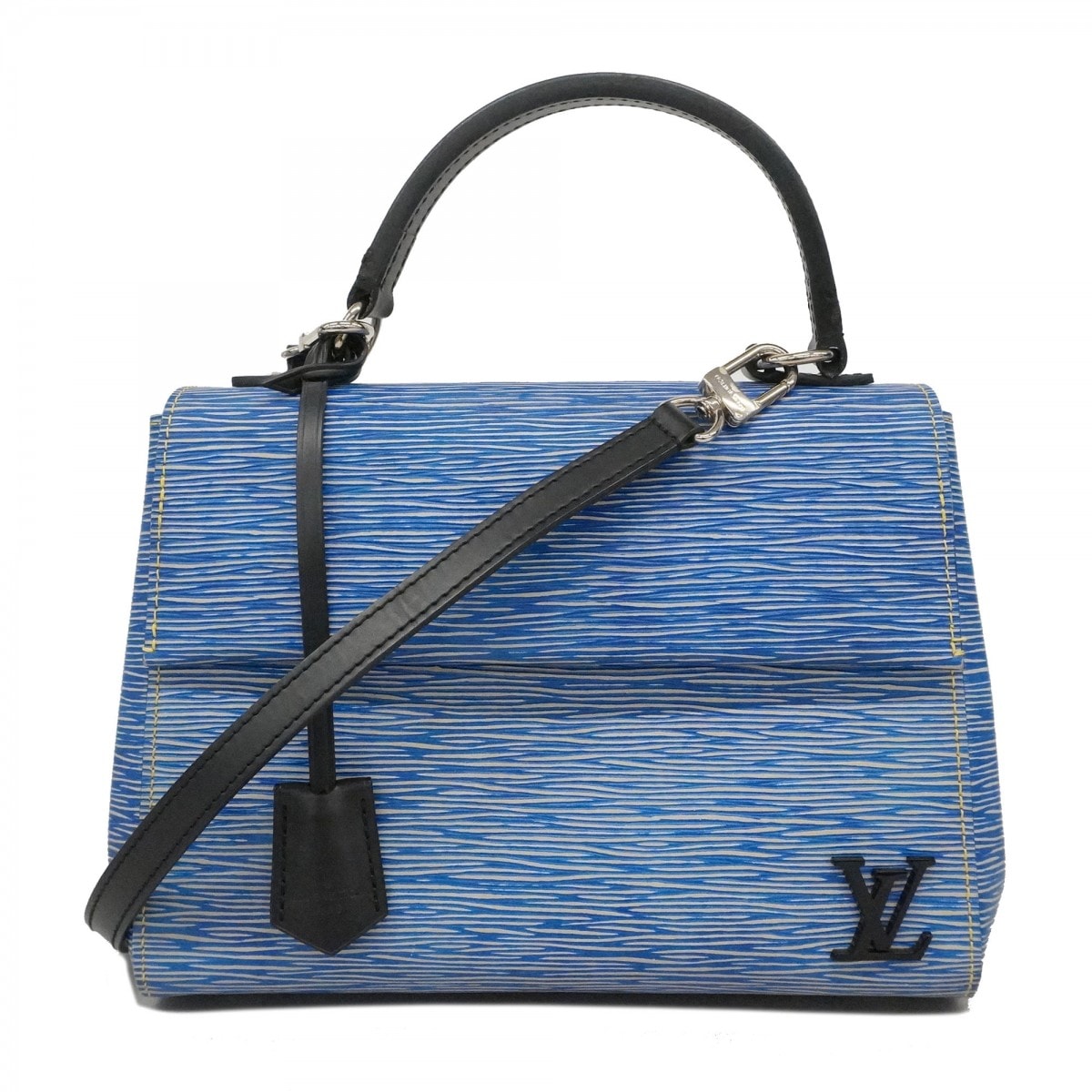 【6dd4705-k】ルイヴィトン ハンドバッグ エピデニム クリュニーBB M51392 デニムライト 2wayバッグ【中古】レディース