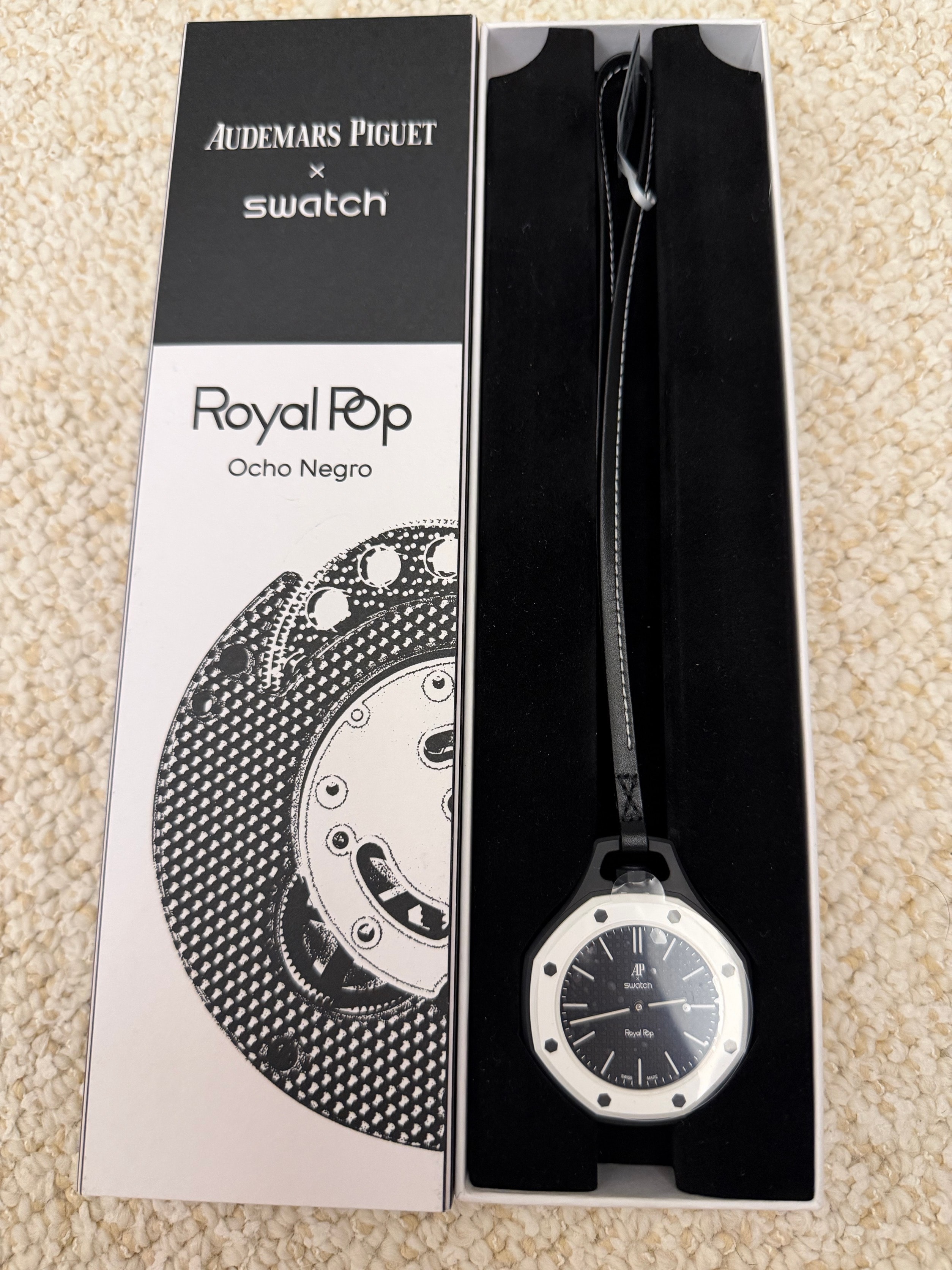 Swatch x Audemars Piguet Royal Pop Ocho Negro "Black"