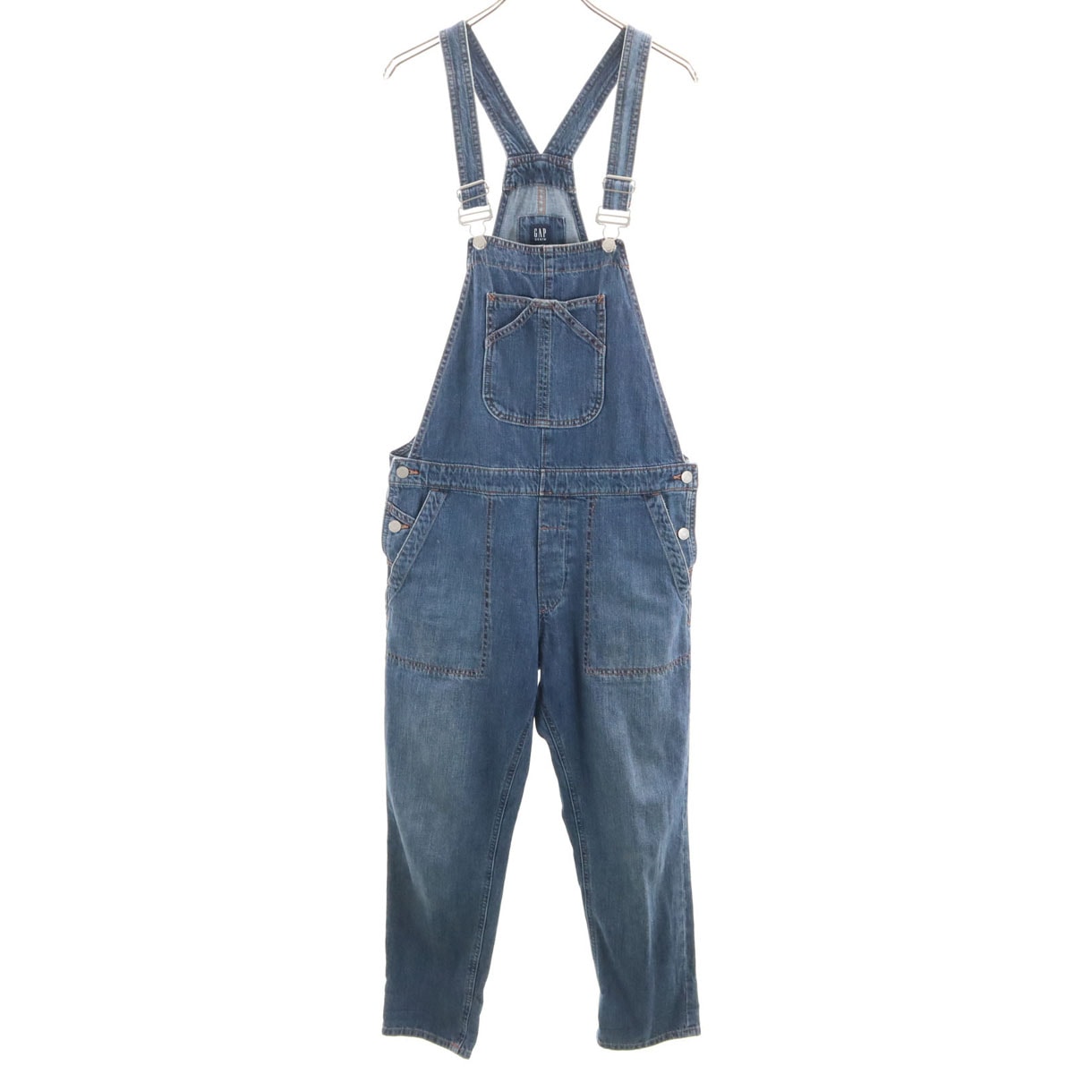GAP ギャップ デニム オーバーオール S インディゴ系