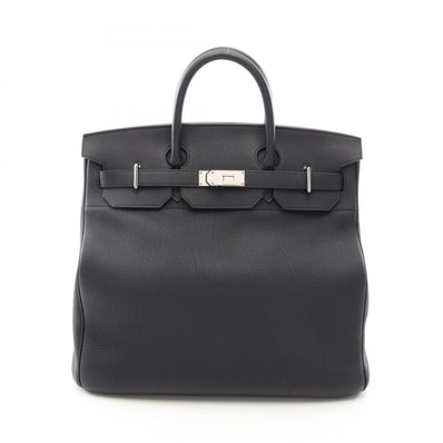 エルメス HERMES オータクロア40 ハンドバッグ バッグ レザー トゴ トゴ B刻印(2023年製造) レディース ブラック系 【中古】