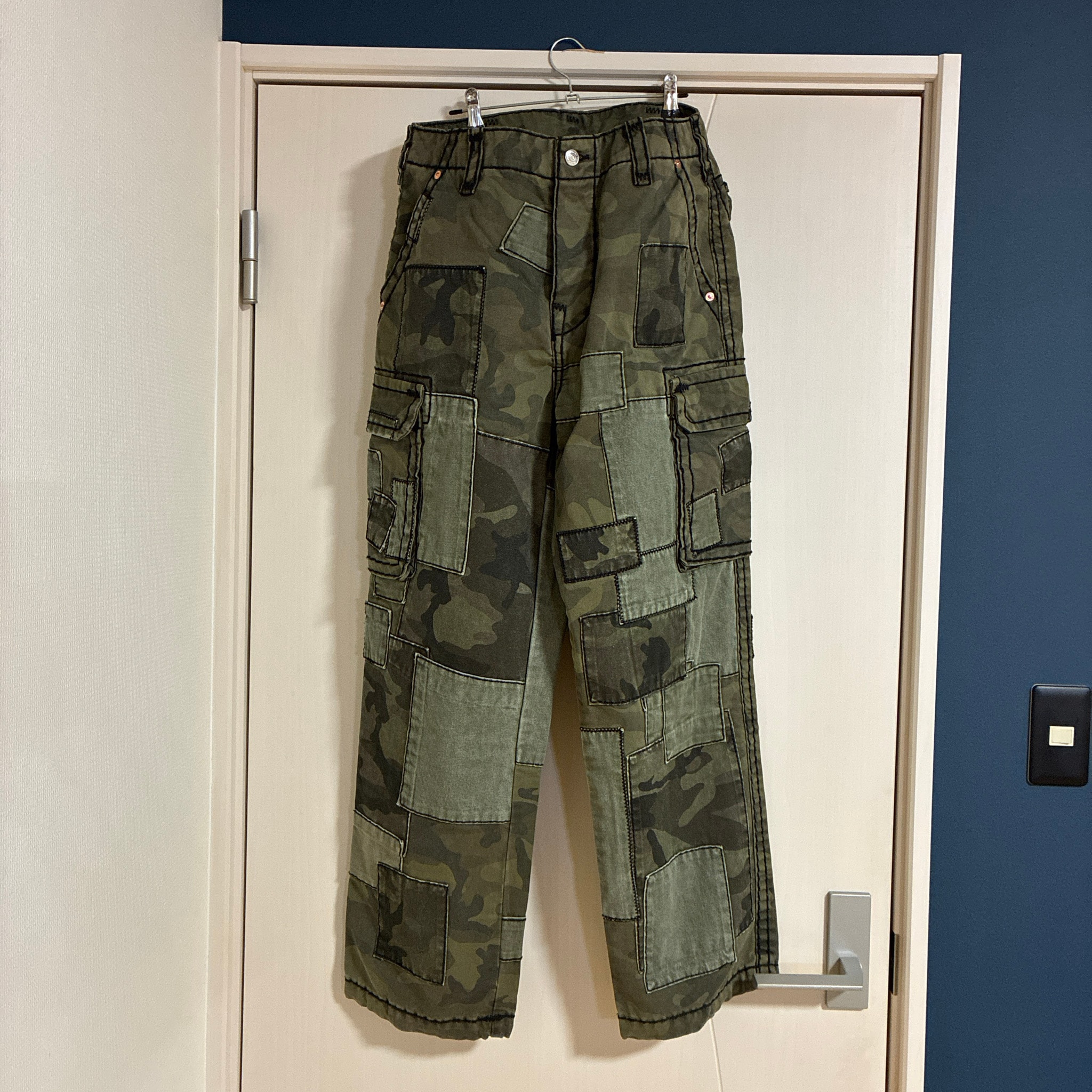Supreme x True Religion Patchwork Cargo Pant "Woodland Camo"