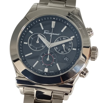 SALVATORE FERRAGAMO サルヴァトーレフェラガモ 1898 FFM080016 クロノグラフ クォーツ メンズ 腕時計 C1057