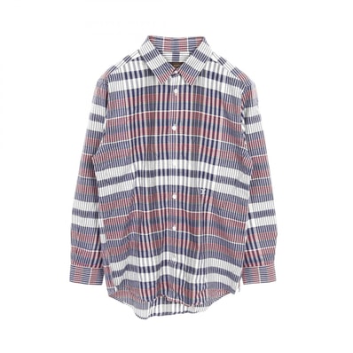 ルイ・ヴィトン LOUIS VUITTON 衣料品 トップス コットン レッド メンズ ブルー系 / レッド系 / マルチカラー 【中古】