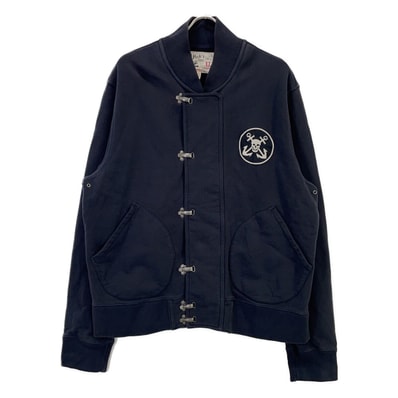 ラルフローレンラグビー ネイビー ロゴワッペン フックジャケット XL