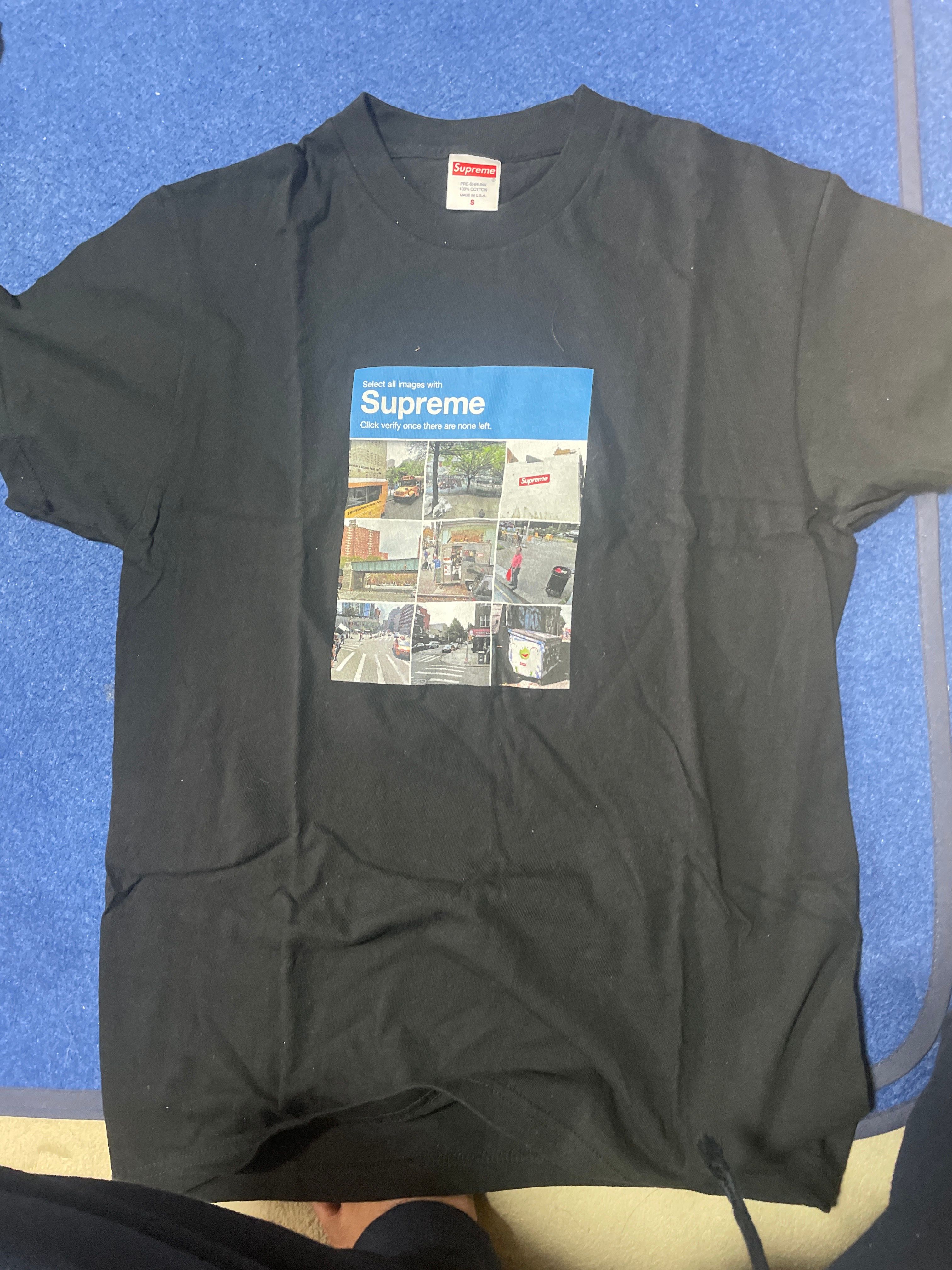 Supreme Verify Tee "Black"