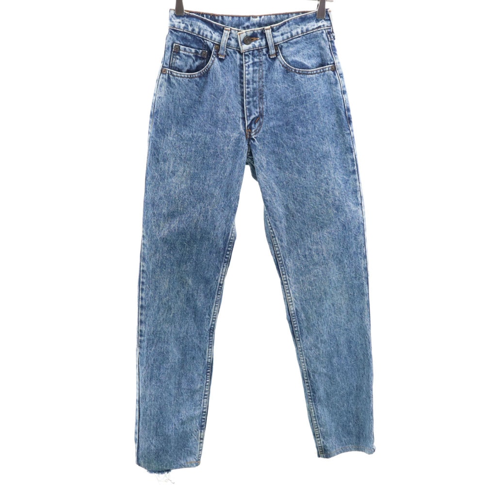 Levi's リーバイス 80s 608 日本製 ヴィンテージ デニムパンツ W27 ブルー系
