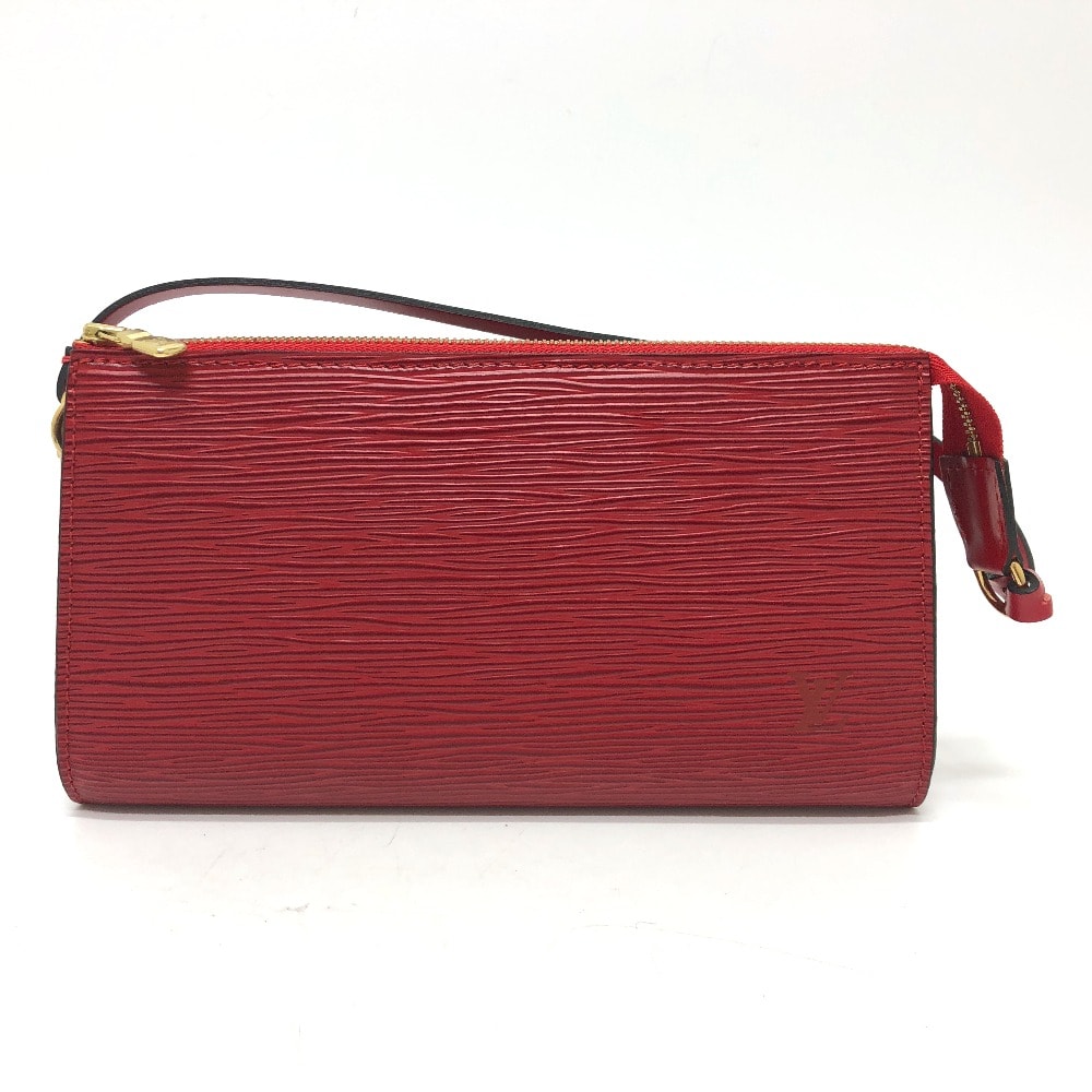 ルイヴィトン LOUIS VUITTON ポシェット・アクセソワール M40776 エピ ハンドバッグ カバン 肩掛け ショルダーバッグ エピレザー レッド