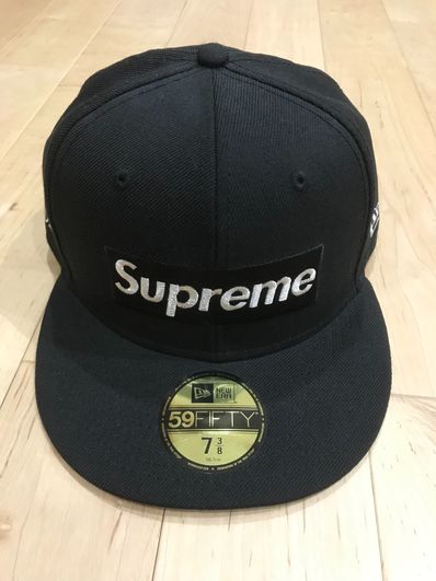 Supreme $1M Metallic Box Logo New Era® "Black"
