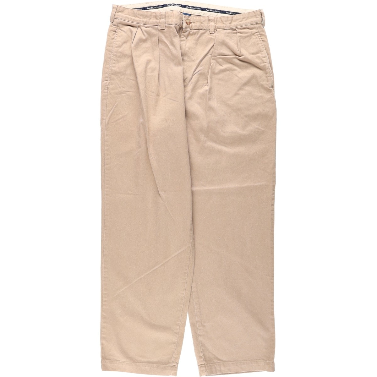古着 ラルフローレン Ralph Lauren Polo Ralph Lauren ツータック チノパンツ メンズw35相当/eaa680729